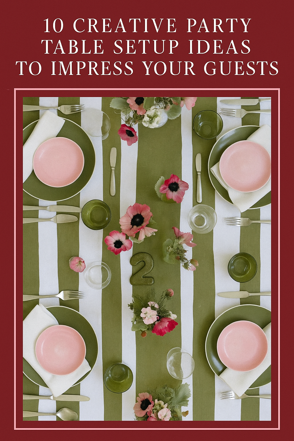 10 Creative Party Table Setup Ideas to Impress Your Guests