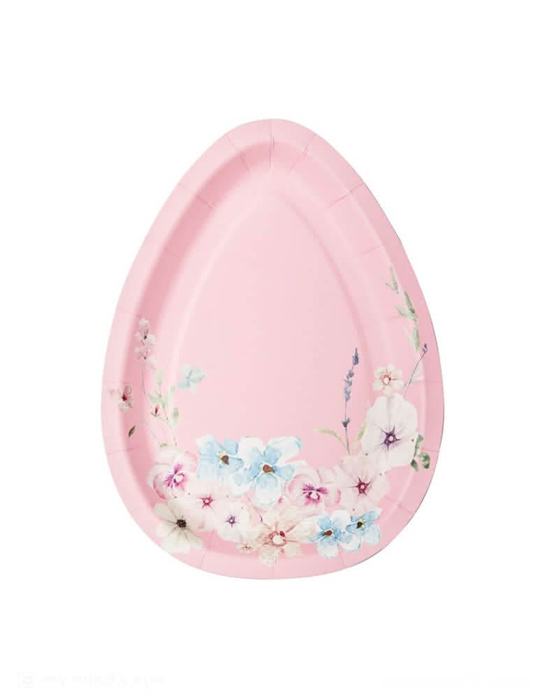 Easter Egg Shaped Salad Plates – 4.5