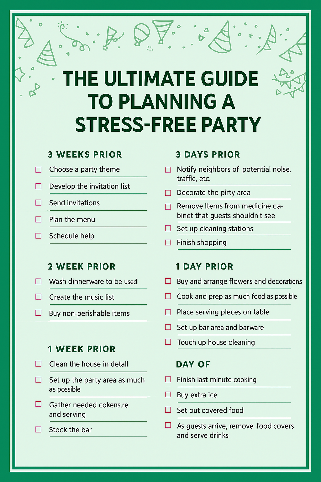 The Ultimate Guide to Planning a Stress-Free Party